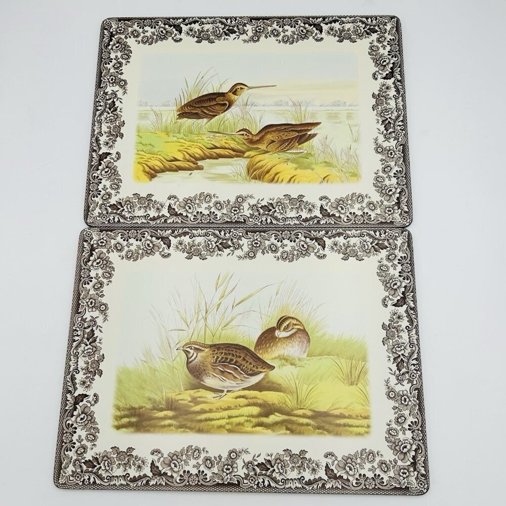Pimpernel Spode Woodland Cork Backed Placemats Set of 2